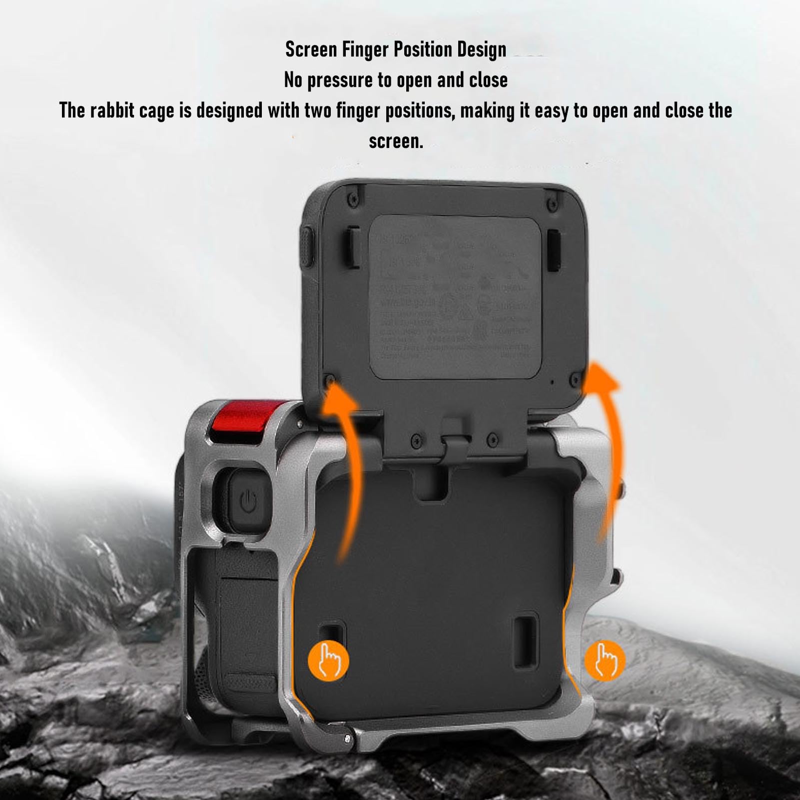 Telaio Protettivo Per Insta360 Ace Pro E Ace Pro 2 | Gabbia Per Videocamera | Con Slitta Fredda E Accessori - Foto 4