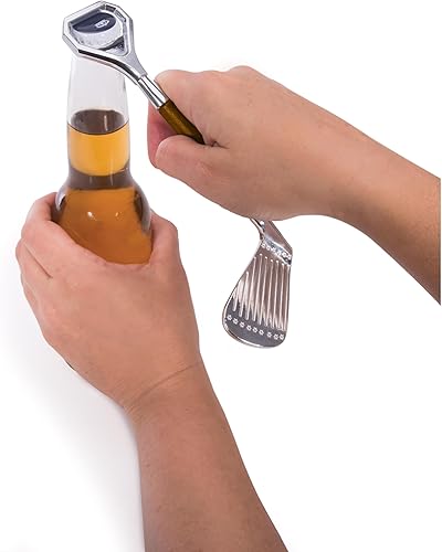 Miniatura 5 de Abrebotellas para palos de golf, novedad de cerveza de golfista, artículo para los amantes del golf y entusiastas de la cerveza, hecho de aleación