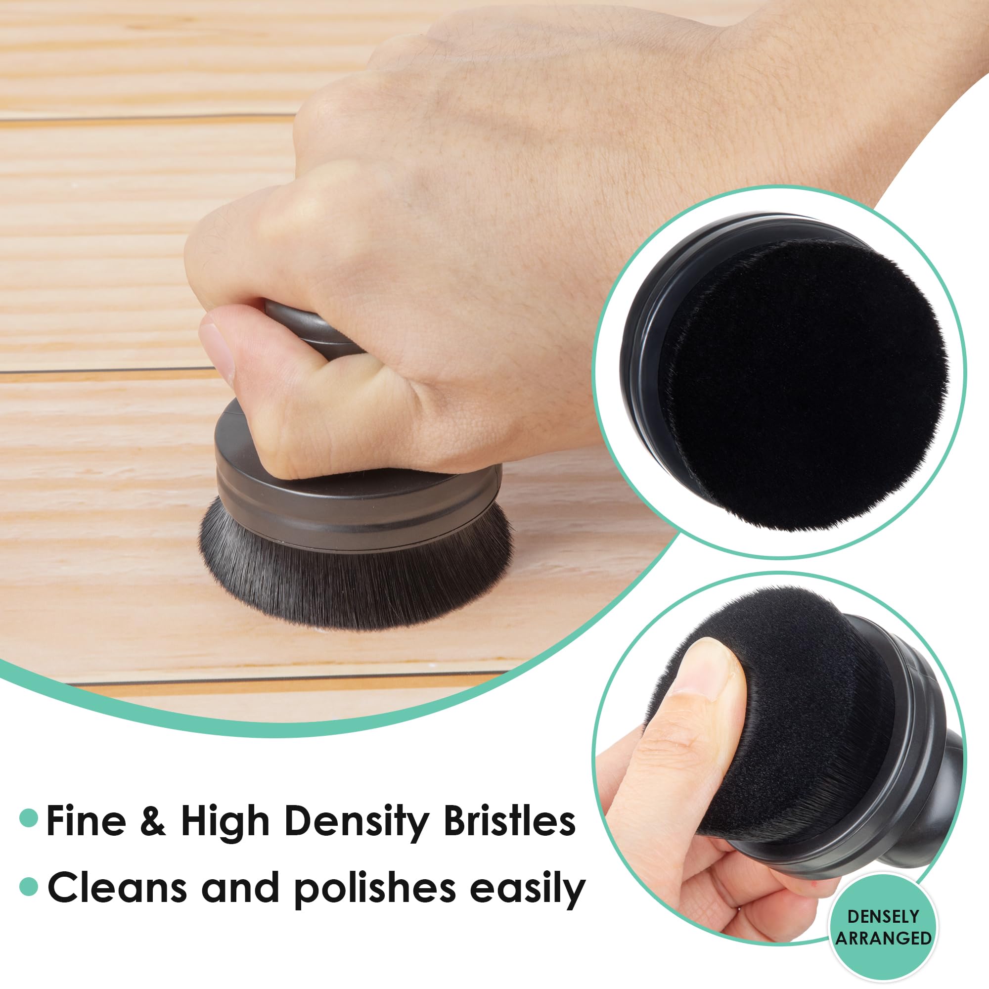 Brosse Pneus Voiture Applicateur Pour Pneus - Éponge Haute Densité 8,5x12cm - Pour Cirage Et Brillance Des Pneus Tampon Pour Pneus