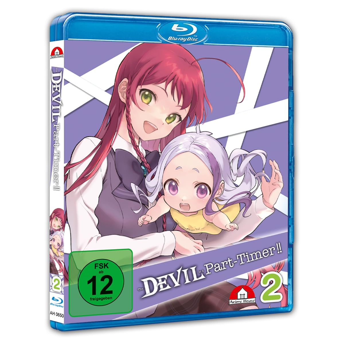 Devil is a Part-Timer Staffel 2 Blu-ray Collector's Edition, Folgen 1-24 + Bonus-Episode, 2 Boxen mit Schuber, Booklets, Wendecover, Acrylaufsteller, 625 Min.