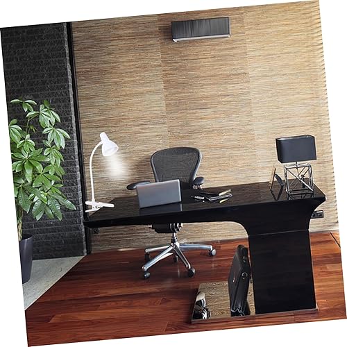 Miniatura 6 de DOITOOL Lámpara de escritorio para dormitorio universitario, suministro de iluminación nocturna, luz decorativa, simple y delicada, abrazadera de