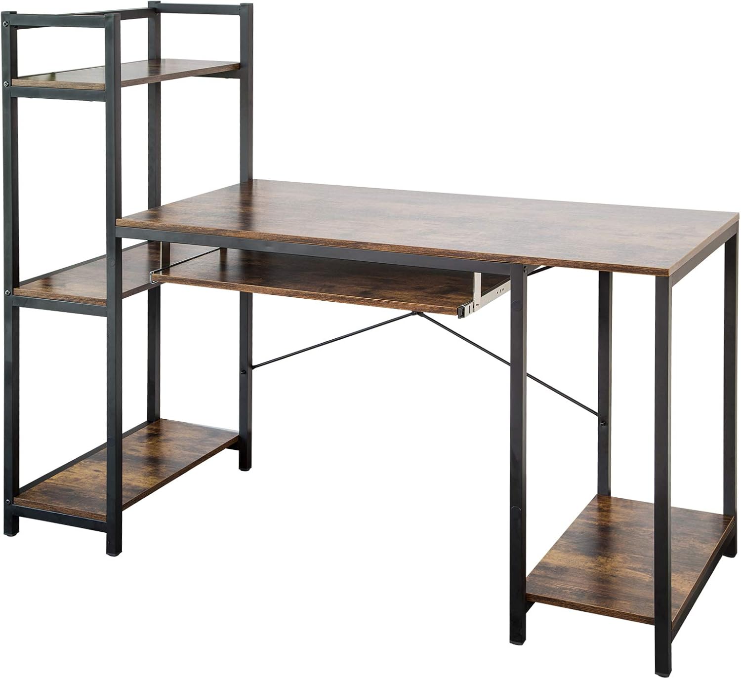 TOPSKY Computer Desk 59’’ Large Desktop Surface with