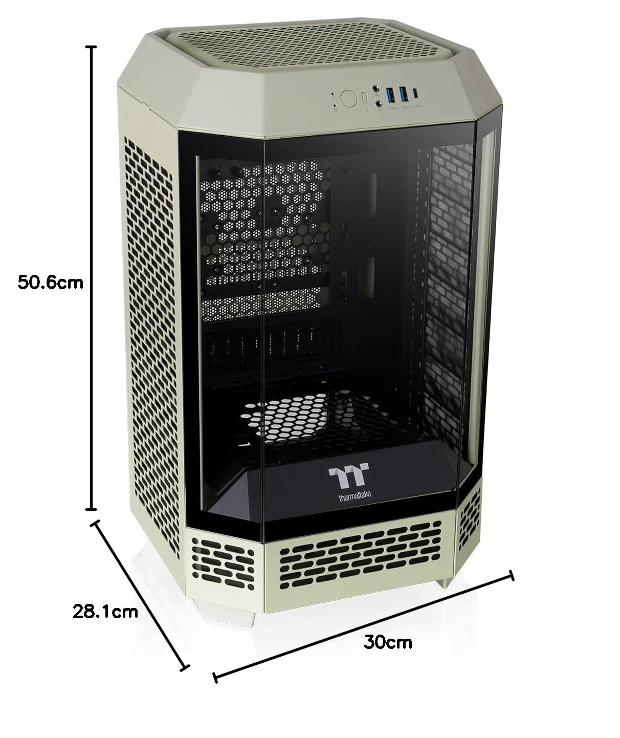 Thermaltake The Tower 250 | Mini Gehäuse (Matcha Green)