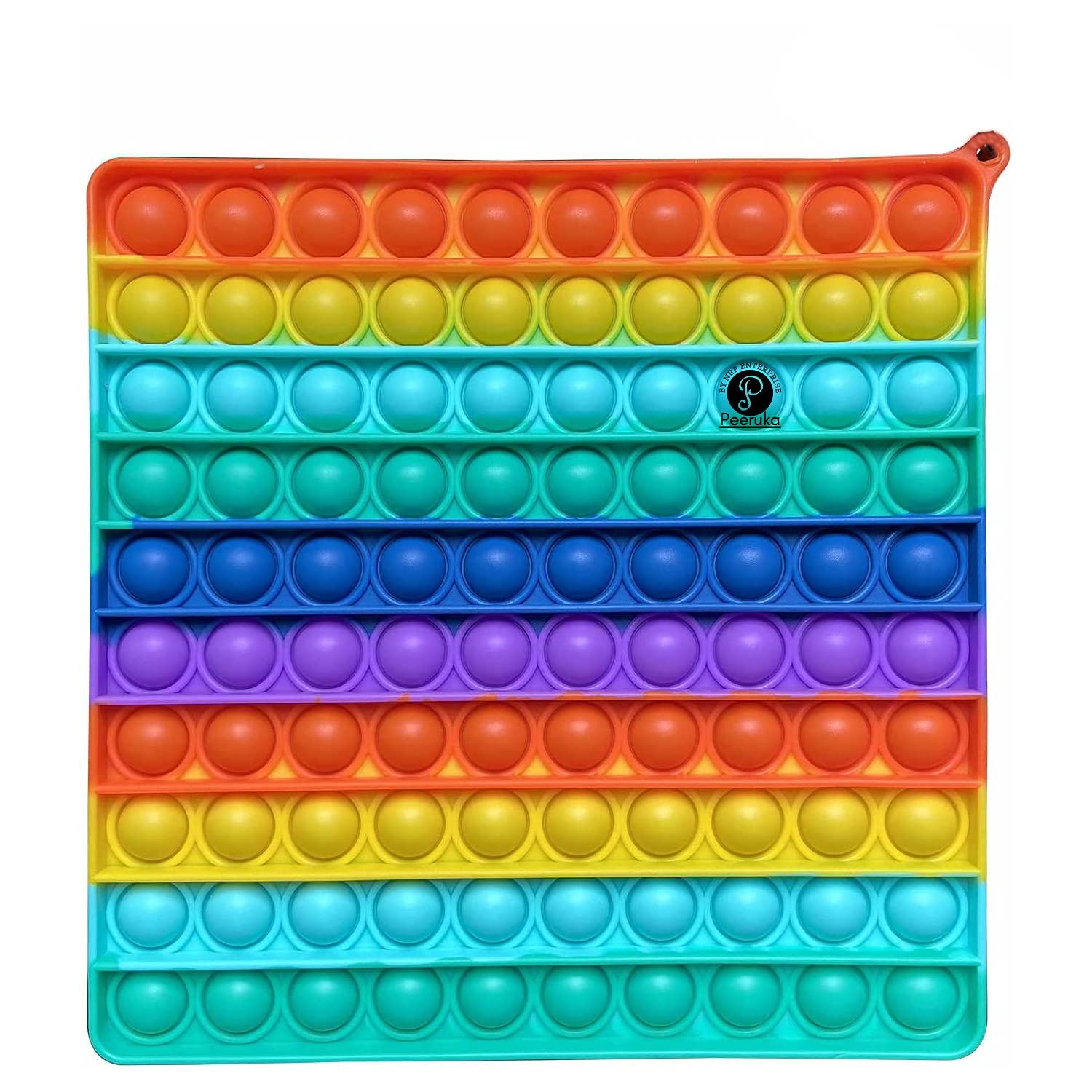 Buy Peeruka Big Square Rainbow pop it Fidget Toy Set pop its Fidget Toys, Fidget Toys pop it