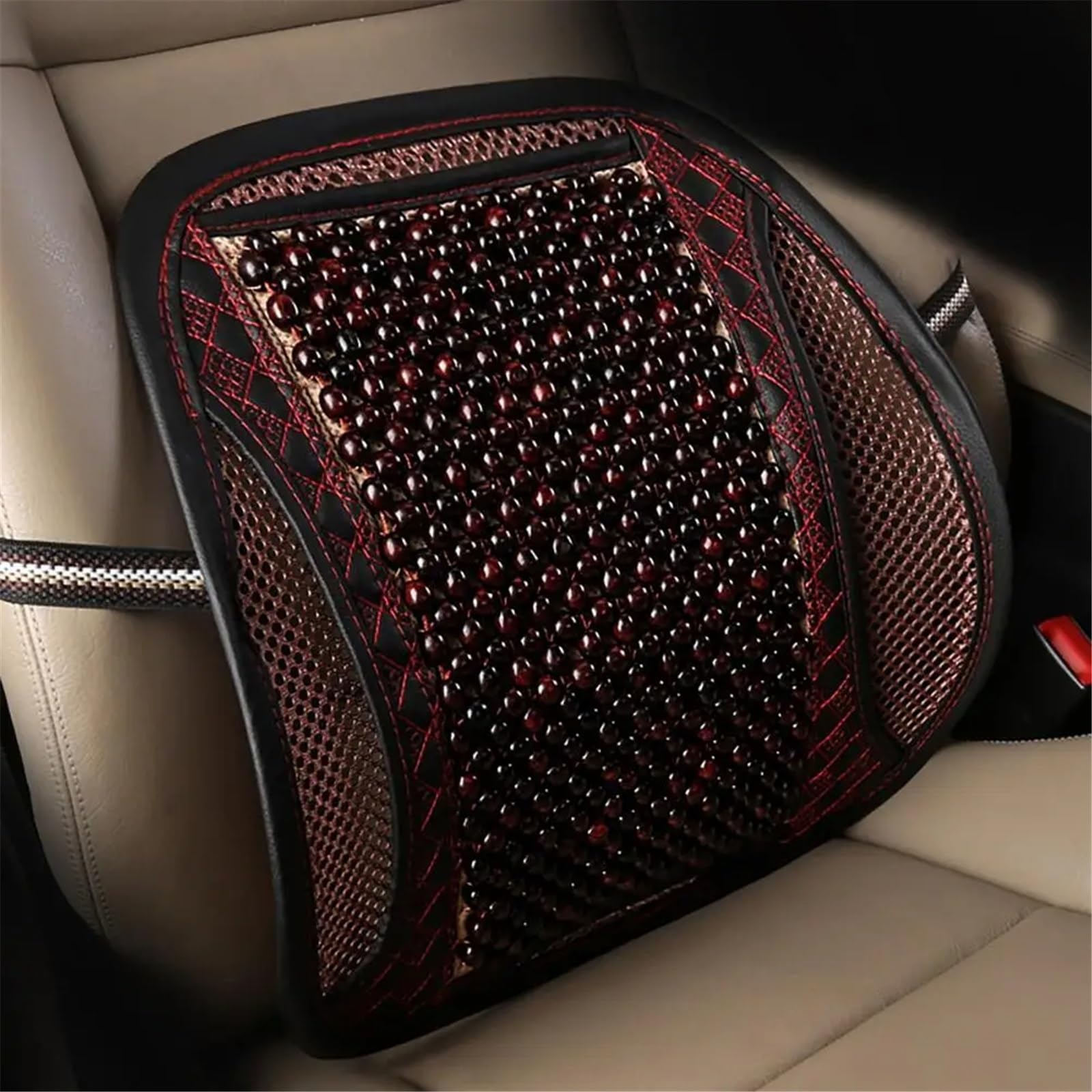 Auto Cuscino Interni Cuscini Di Protezione Per Seggiolino Auto Con Supporto Lombare Cuscino Seggiolino Auto Universale Con Perline In Legno Cuscini Seggiolino Auto Lavabili Interni Automobili