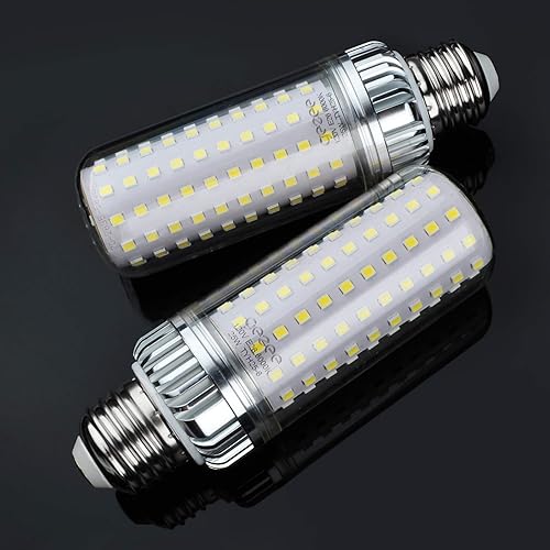 Miniatura 10 de Bombilla LED de 25 W, lámpara LED con base E26, equivalente a 200 vatios, 2500 lúmenes, blanco cálido 3000 K, no regulable (paquete de 3)