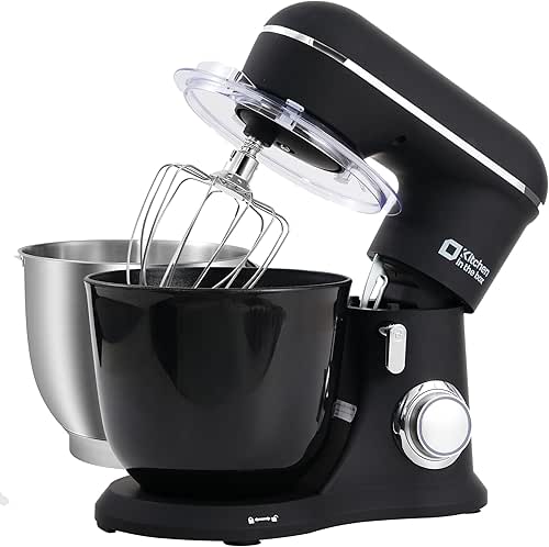 Kitchen in the box Stand Mixer, 4.5QT+5QT Two bowls Electric