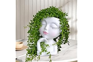 Petite Head Planter for Greenery