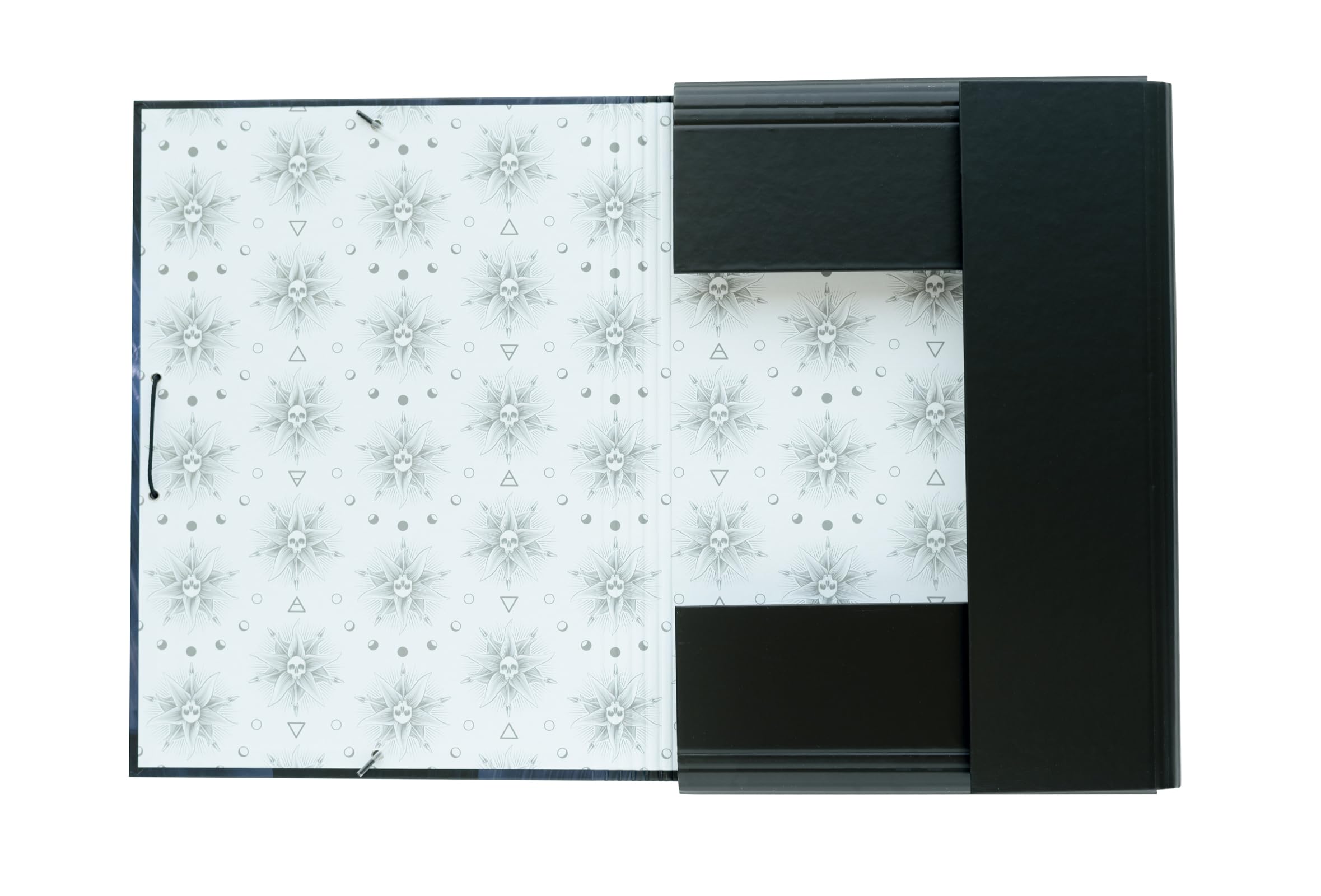 Grupo Erik Teczka A4 – prezenty środowe, teczka na dokumenty z 3 klapkami, 34 x 25,5 cm, organizer na dokumenty, teczki szkolne, prezenty Wednesday Addams