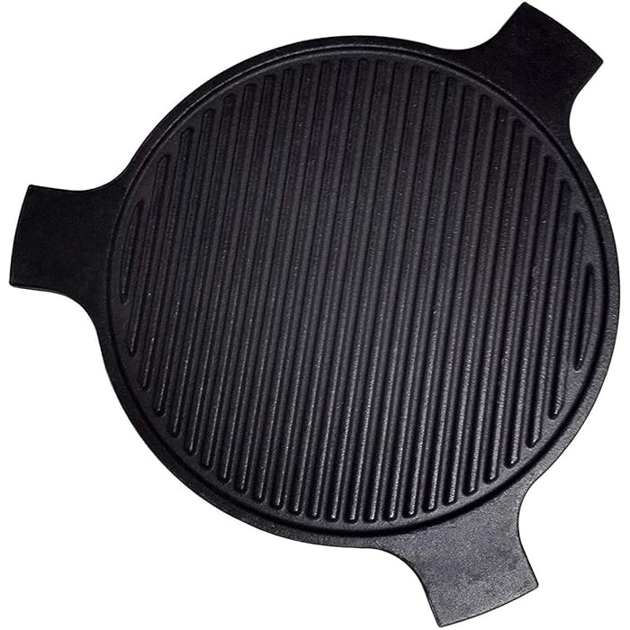 Buy BBQPLUS 18" Cast Iron Plate Setter for Large Big Green Egg, Kamado