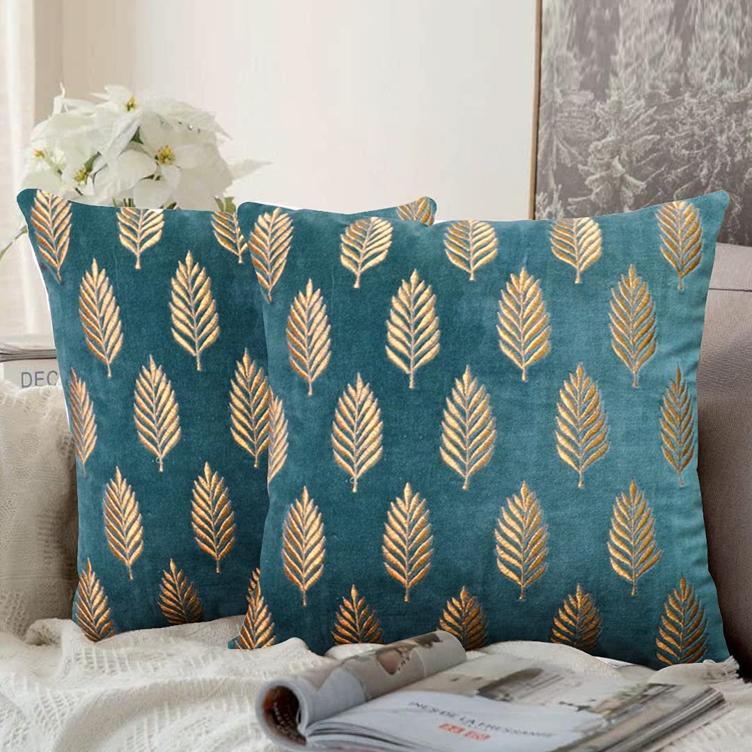 See full amazon price history chart for TRENDING HOME COLLECTION Cushion Cover with Booti Zari Embroidered Stitched Zippered Cotton Velvet Cushion Cover |16X16 Inches | Set of 2| (Teal/Turq) TRENDING HOME COLLECTION Cushion Cover with Booti Zari Embroidered Stitched Zippered Cotton Velvet Cushion Cover |16X16 Inches | Set of 2| (Teal/Turq) (B0916B2NZK) Amazon Price History, Amazon Price Tracker