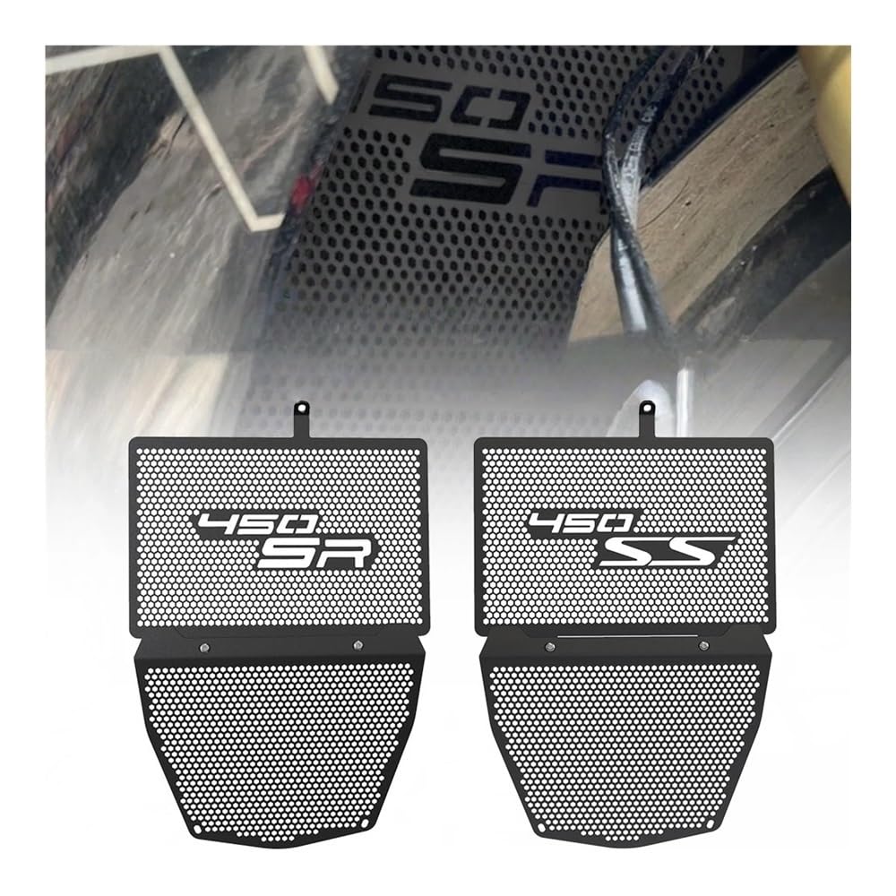 para CF&Moto 450SR 450SS 2022 2023 2024 2025 Protector de Parrilla radiador Motocicleta Cubierta Protectora Enfriador Aceite(A 450SS SR SRS)