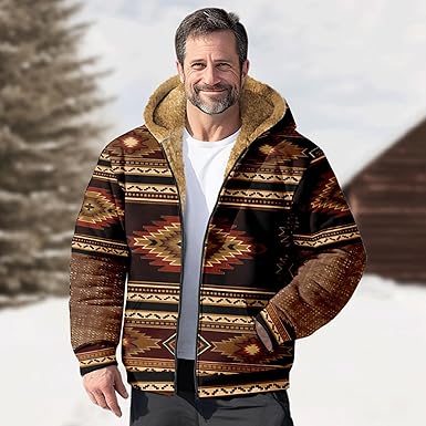 Felpa Con Cappuccio Sherpa Xact Giacca Uomo Con Cappuccio - Fodera Sherpa, Tasche, Vestibilità Regolare Felpa Uomo Pesante Con Cappuccio - Foto 3