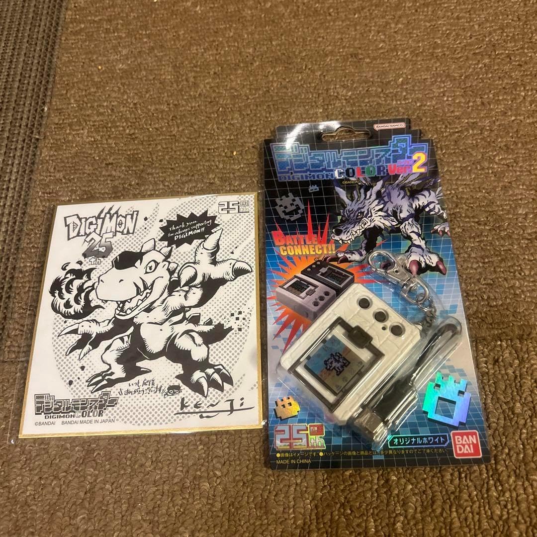 デジタルモンスターCOLOR Ver.2 オリジナルホワイト 色紙付き