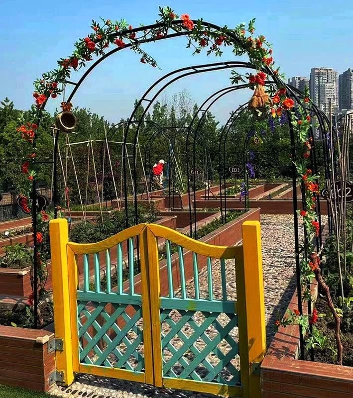 Gartenbogen Edelstahl 120-350cm - Wetterfester Rosenbogen Für Kletterpflanzen