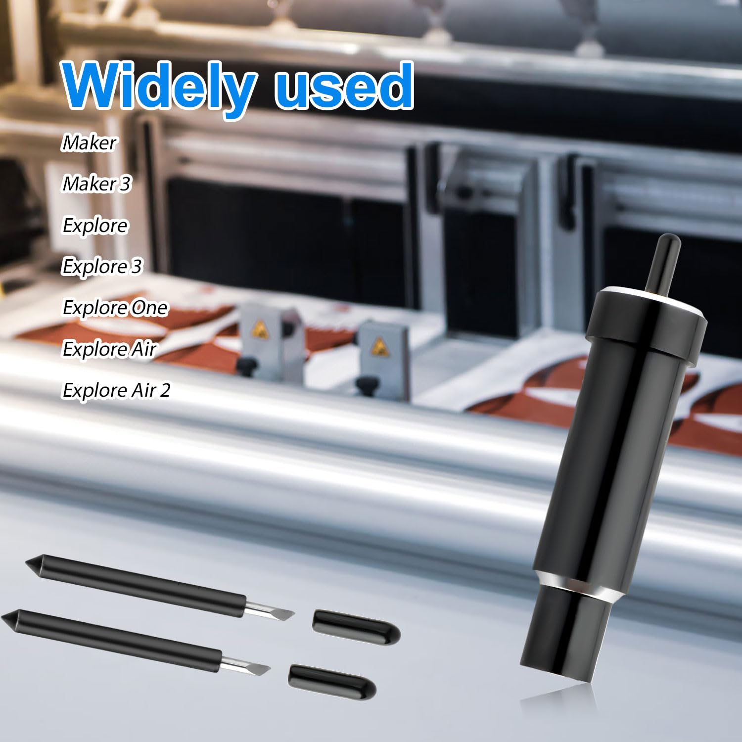 Lama Taglio Profondo Per Cricut Maker 3 - 4 Lame Con Alloggiamento Per Materiali Spessi - Foto 4