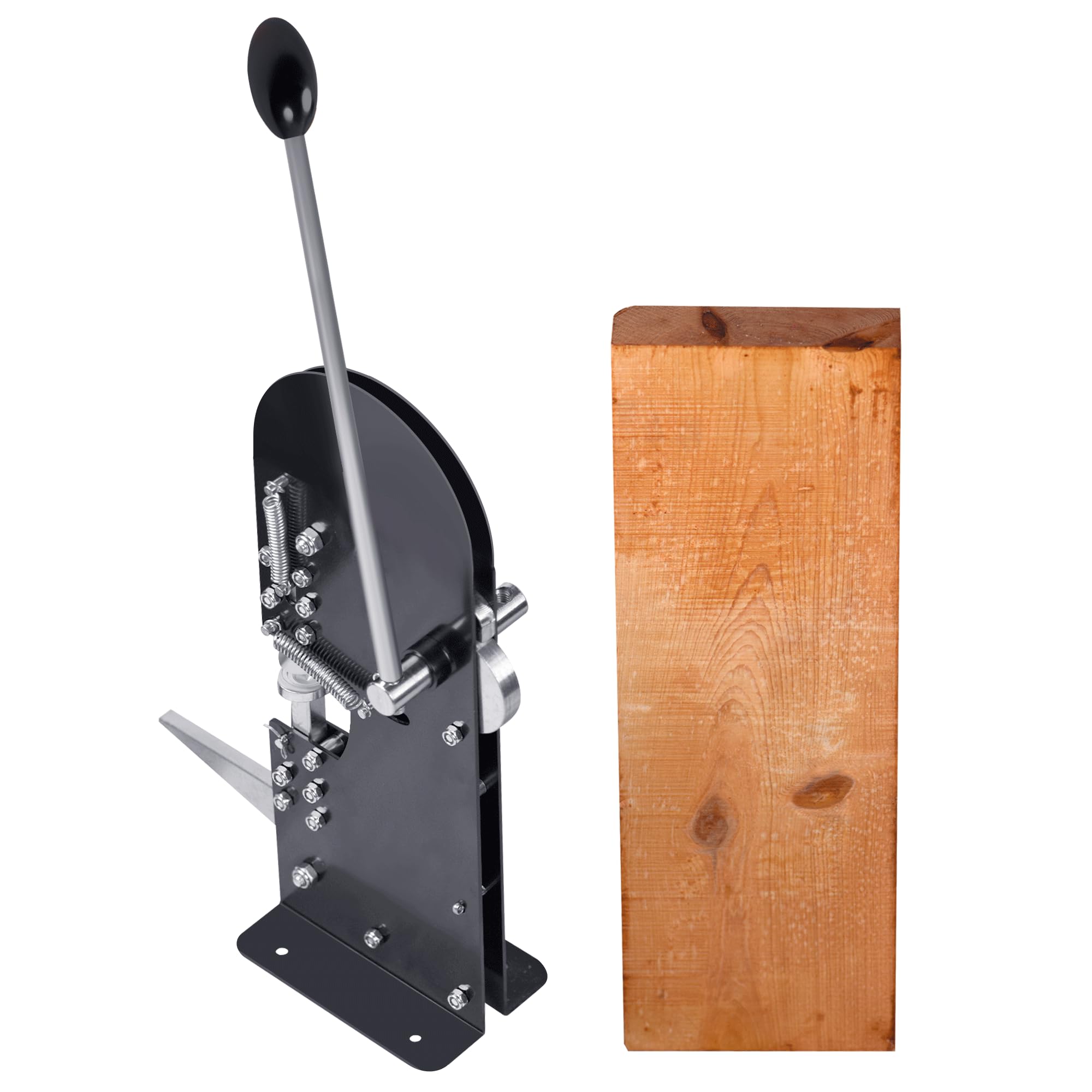Nut Cracker Fits for Black Walnuts, Regular Walnuts, and Hickory Nuts, for Nut Processing (with Base Wooden Board)