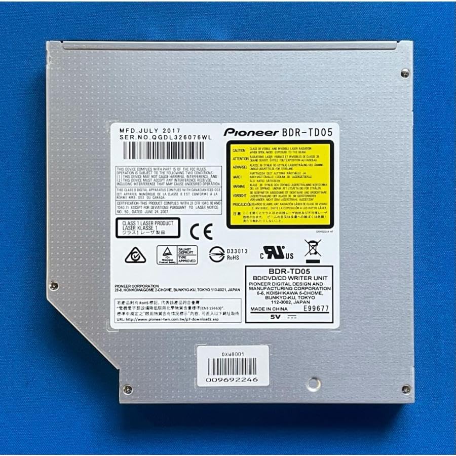 Amazon.co.jp: DVDブルーレイドライブ 12.7mm SATA （トレイ方式