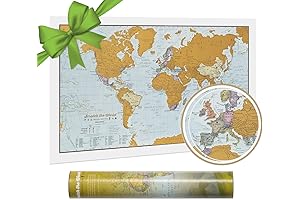 Maps International Scratch The World, Your Perfect Travel Buddy