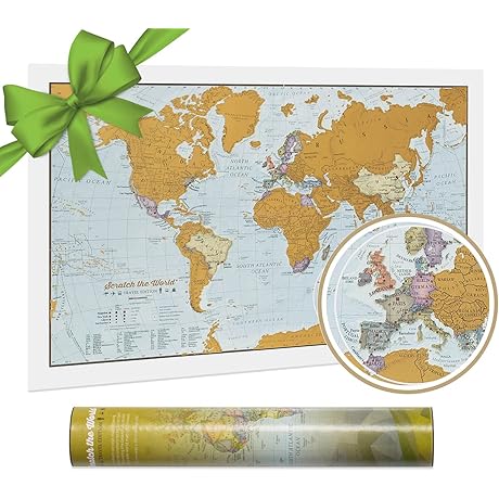 Maps International Scratch The World, Your Perfect Travel Buddy