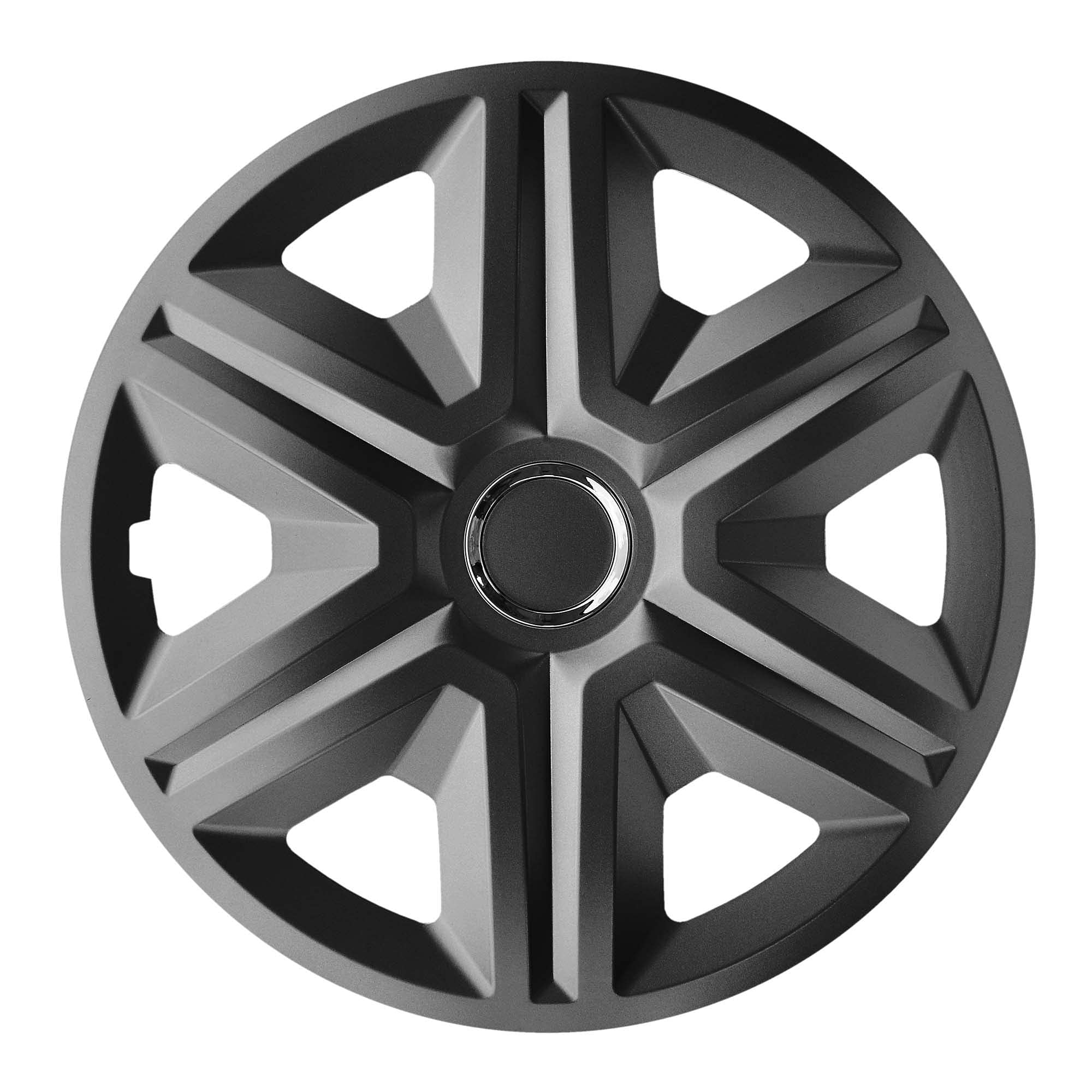 NRM Grafietkappen Fast 14 Inch - Set Van 4 Universele Wieldoppen