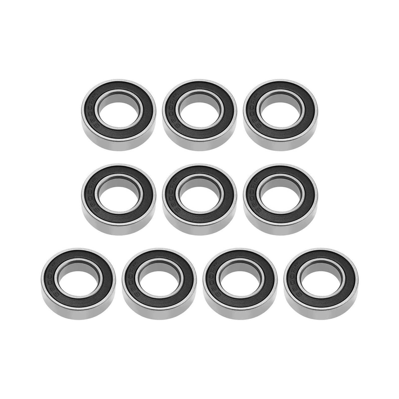 10 pièces 6800-2RS 6800LLU 6000ZZ 6800 2RSV roulement Max 10 * 19 * 5 Mm Boules complètes pièces de réparation de Pivot de vélo 6800 2RS RSV roulements à Billes