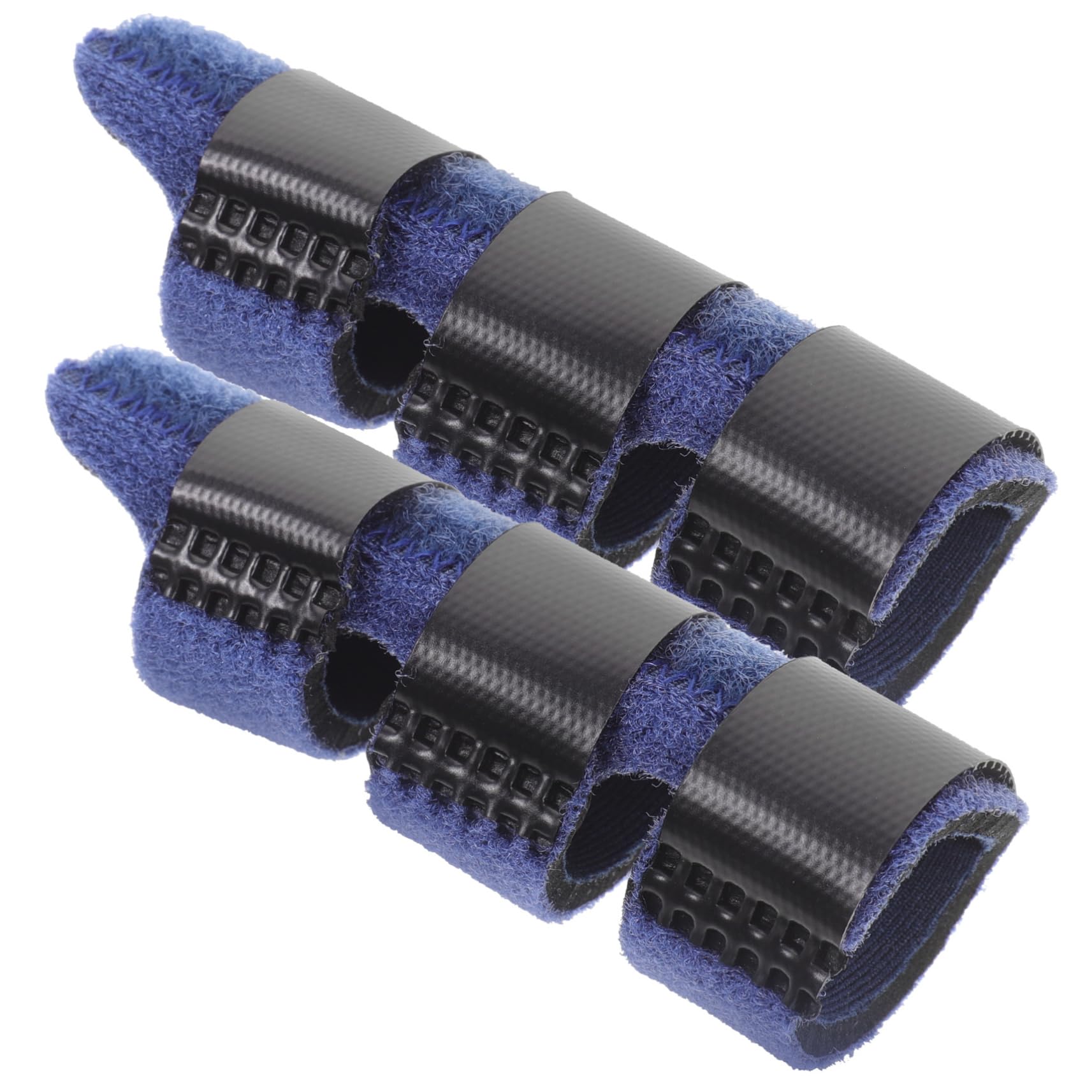 minkissy 2pcs Night Moisturizing Gloves Finger Protective Brace Tool Stand Finger Straightening Splint Band Practical Finger Brace Elastic Finger Splint Finger Fixing Strap Aluminum Strip