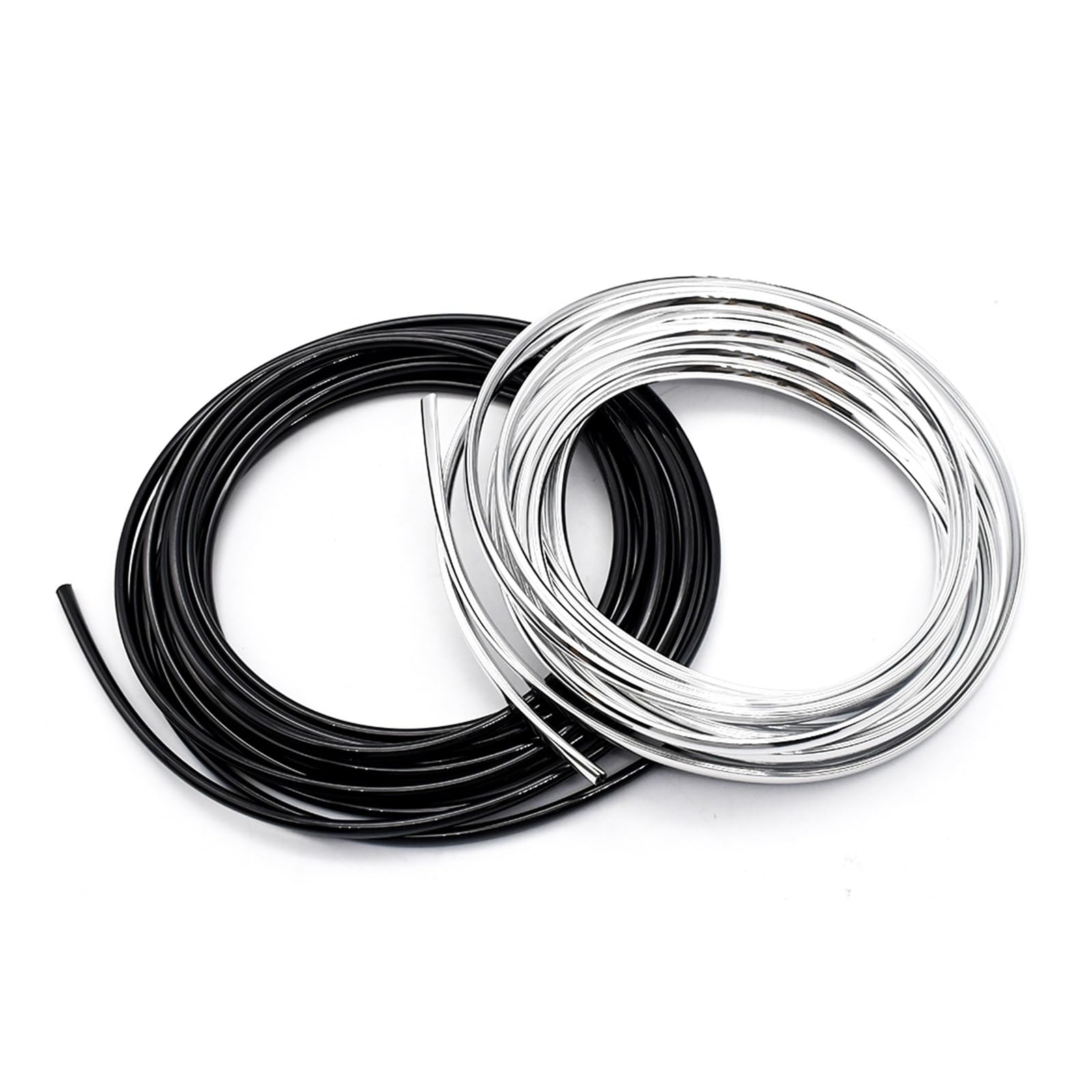 Moulure Protection Portière Chrome 6m Moulure De Protection Chromée Pour Portières De Voiture - 6 Mètres, Anti-rayures Porte Carte Grise Peugeot