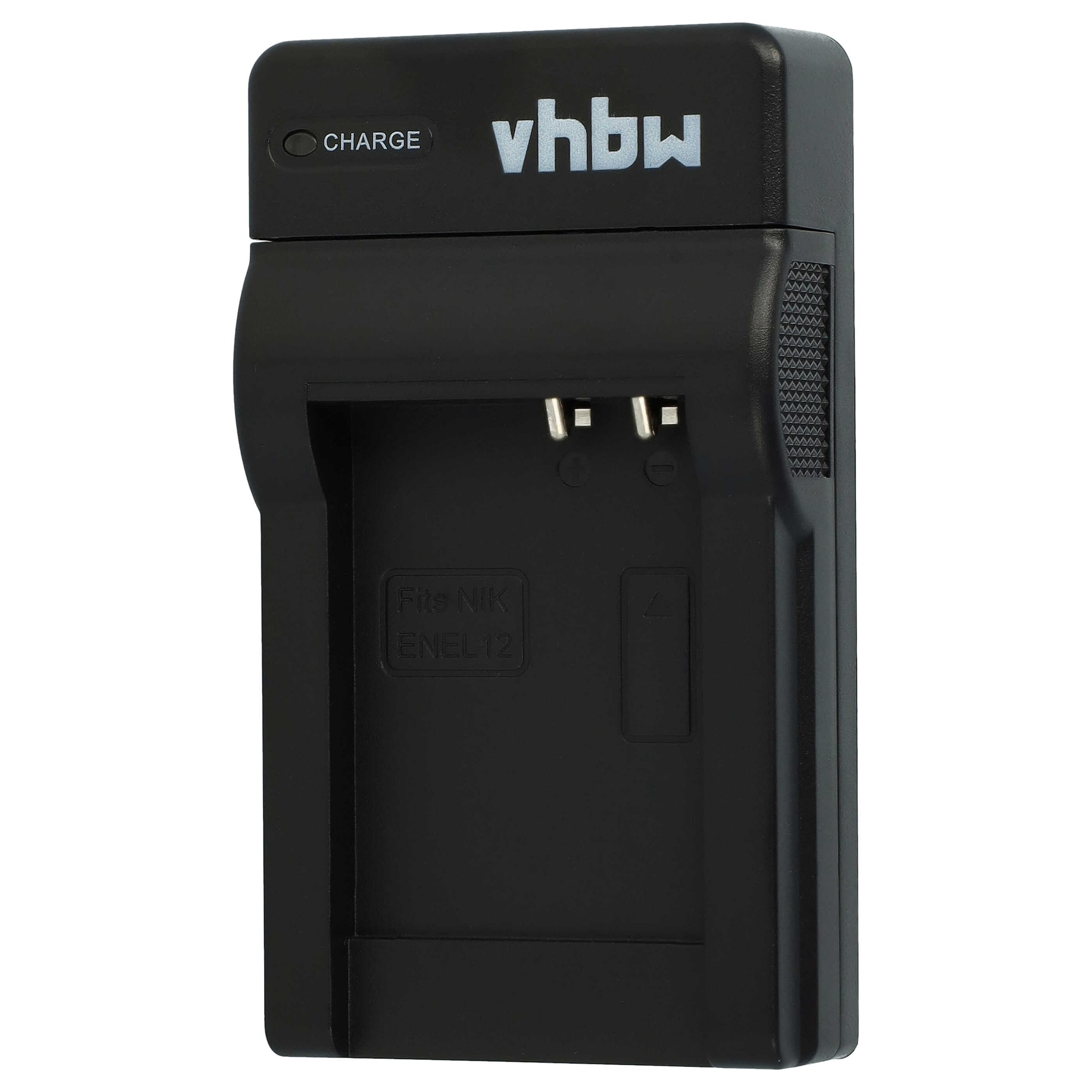 vhbw caricabatterie USB compatibile con Nikon CoolPix S9200, S9300, P300, P310, AW120, S9600 batterie di videocamera, reflex - Stazione di ricarica