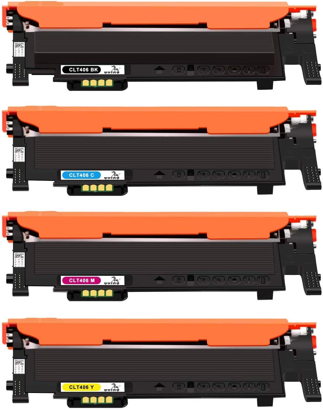ONINO CLT-406S Toner Cartridges Compatible for Samsung CLT-K406S CLP-360 CLX-3300 CLX-3305 CLX-3305FW CLP-365 CLP-365W SL-C460FW SL-C460W SL-C467W C410W CLP-368 Xpress C410W