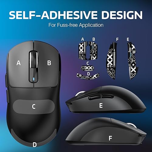 Miniatura 9 de MANBASNAKE Attack Shark X3 - Mouse inalámbrico para juegos, 1.73 oz, ligero, triple modo, ergonómico, sensor PAW3395 26K DPI, duración de la batería