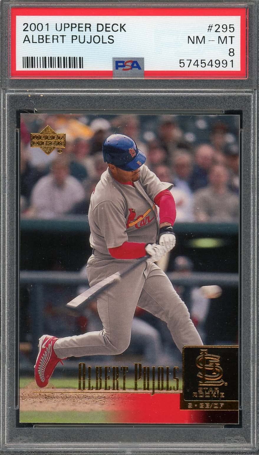 Amazon.com: Albert Pujols 2001 Upper Deck Baseball Rookie Card RC 