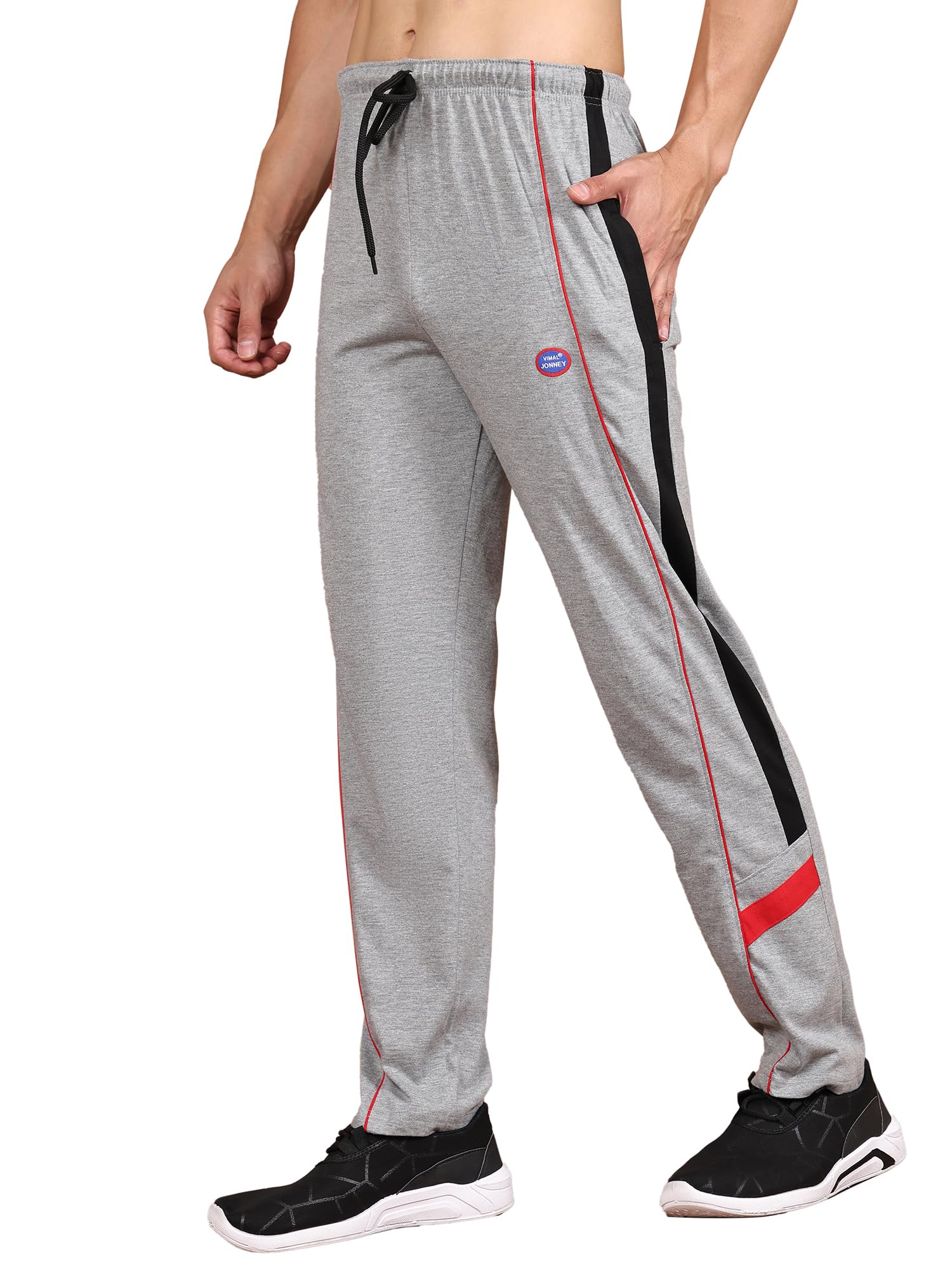 Men Trackpants-Pack of 1 Grey