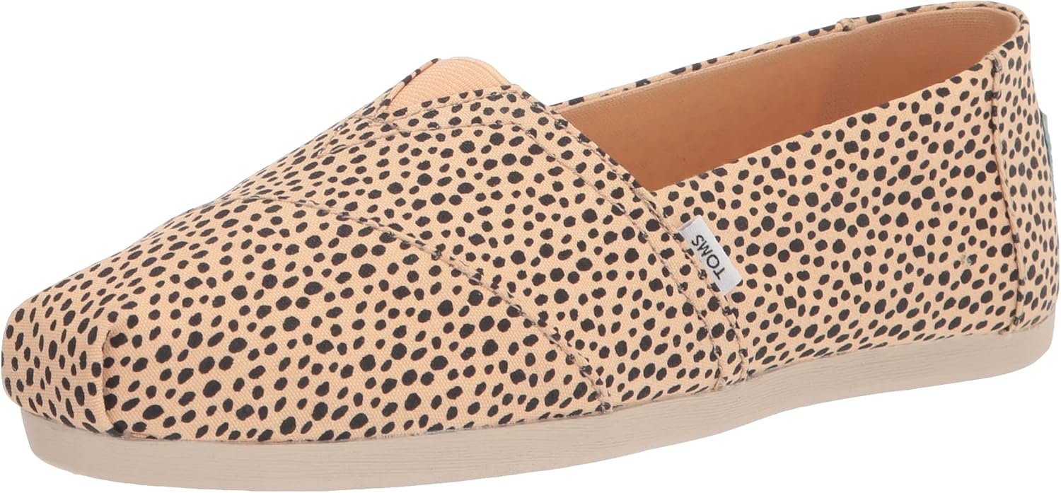 TOMS Women's Alpargata CloudBound Loafer Flat, Honey Beige/Mini Cheetah, 10