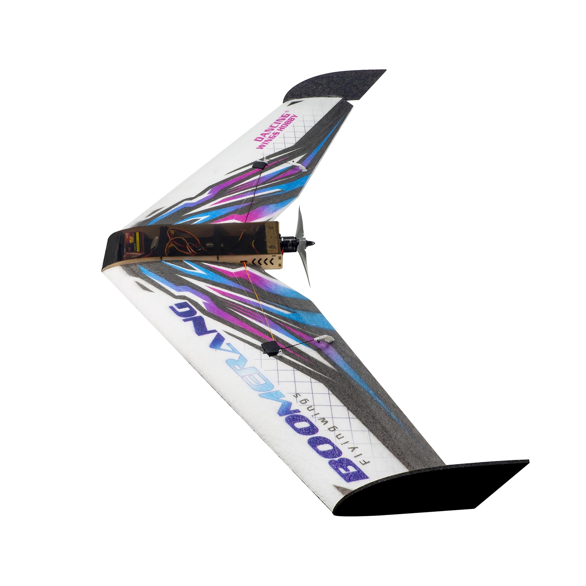 EPP FPV Flying Wing Model Plane Boomerang E42 1114mm Remote Controlled Airplane Need to Assemble (E4201)