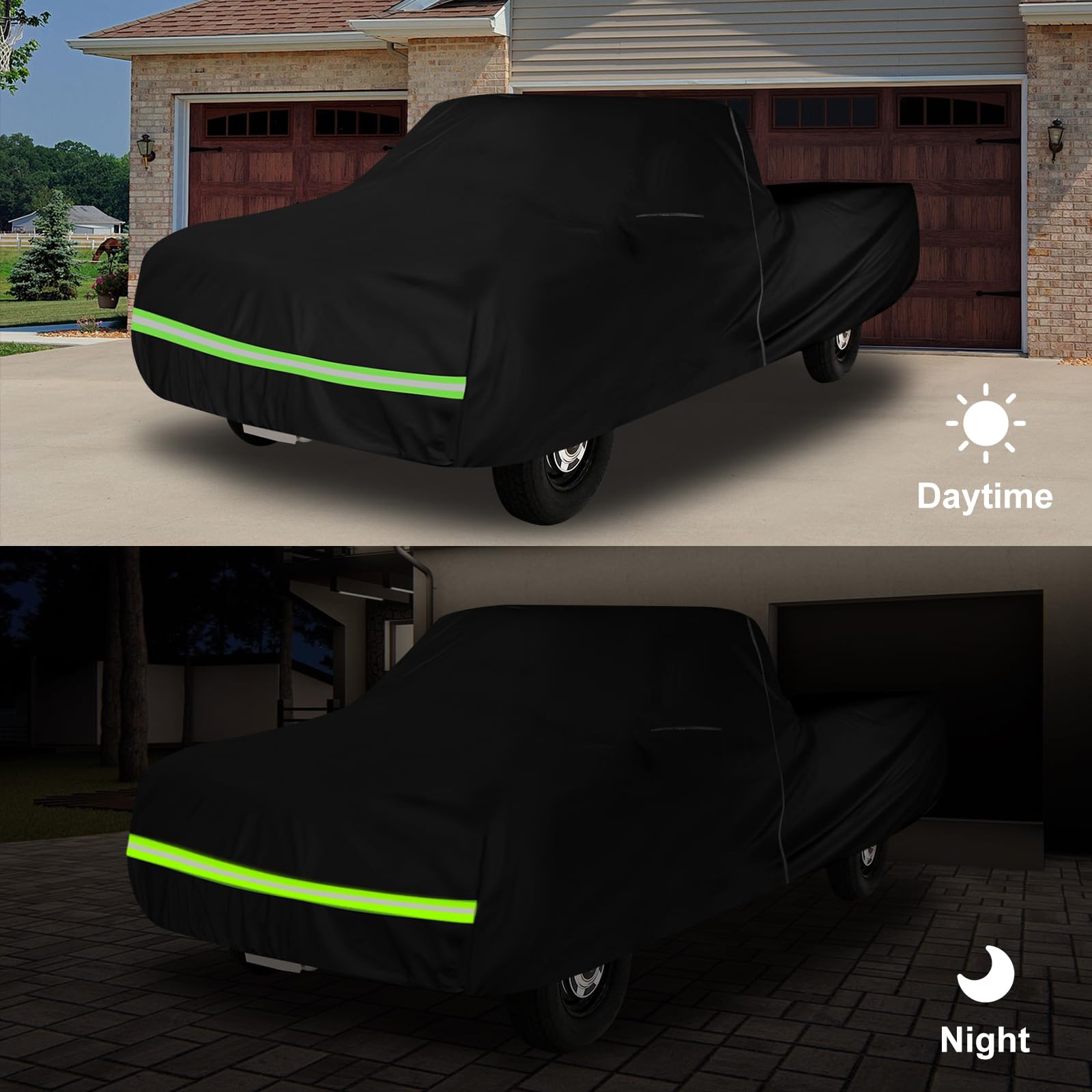 Waterproof Car Cover Replace for 1993-2012 Ford Ranger Supercab 6ft Regular Cab 7ft Long Bed 210T All Weather — view 6