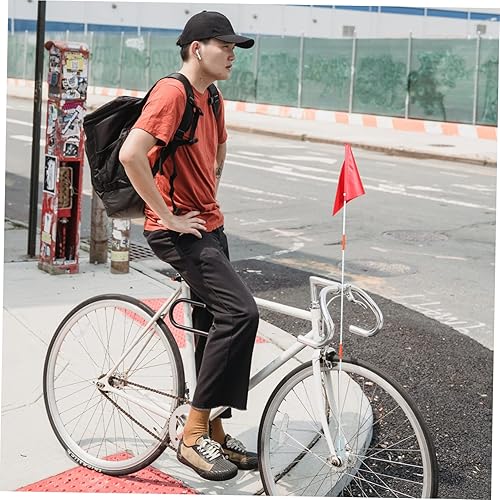 Miniatura 9 de Yardwe 10 juegos de mástil de bandera de bicicleta, bicicletas eléctricas para niños, bicicletas profesionales, bandera para manillar de bicicleta,