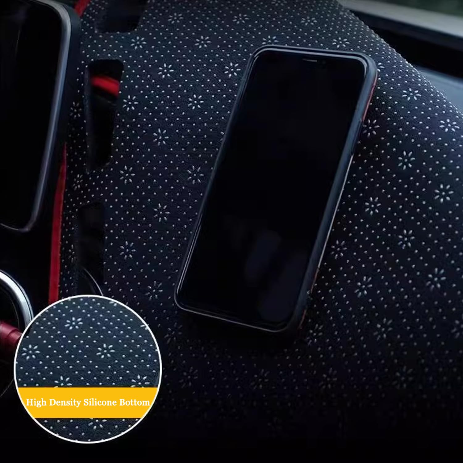 Blazeray Funda protectora para salpicadero de Toyota Corolla 2019, 2020, 2021, 2022, 2023, 2024, 2025, ajuste personalizado, cubierta de consola central, escotilla, sedán, protector solar (borde
