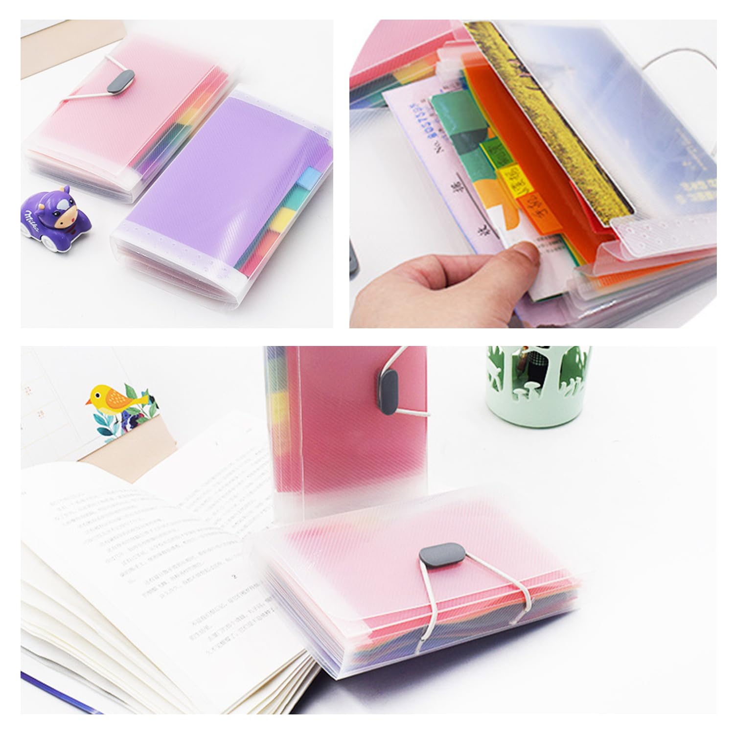 Amazon | EsiFare a6 ファイルケース 13ポケット 防水 A6 サイズ