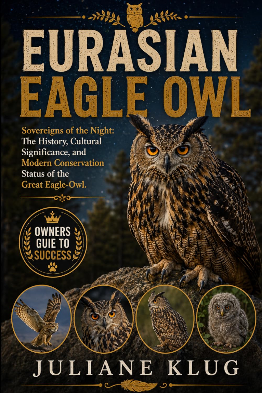 EURASIAN EAGLE OWL: Sovereigns of the Night: The History, Cultural Significance, and Modern Conservation Status of the Great Eagle-Owl.