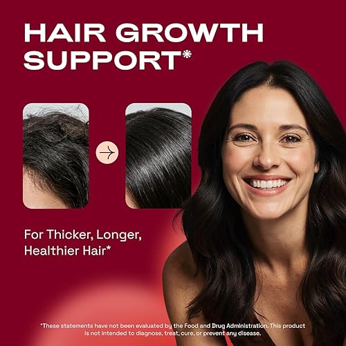 Miniatura 4 de Suplemento para piel, cabello y uñas con Ca AKG  MSM  Ácido hialurónico  Biotina  Vitamina C y vitamina D3 K2  Apoya la piel radiante, promueve el