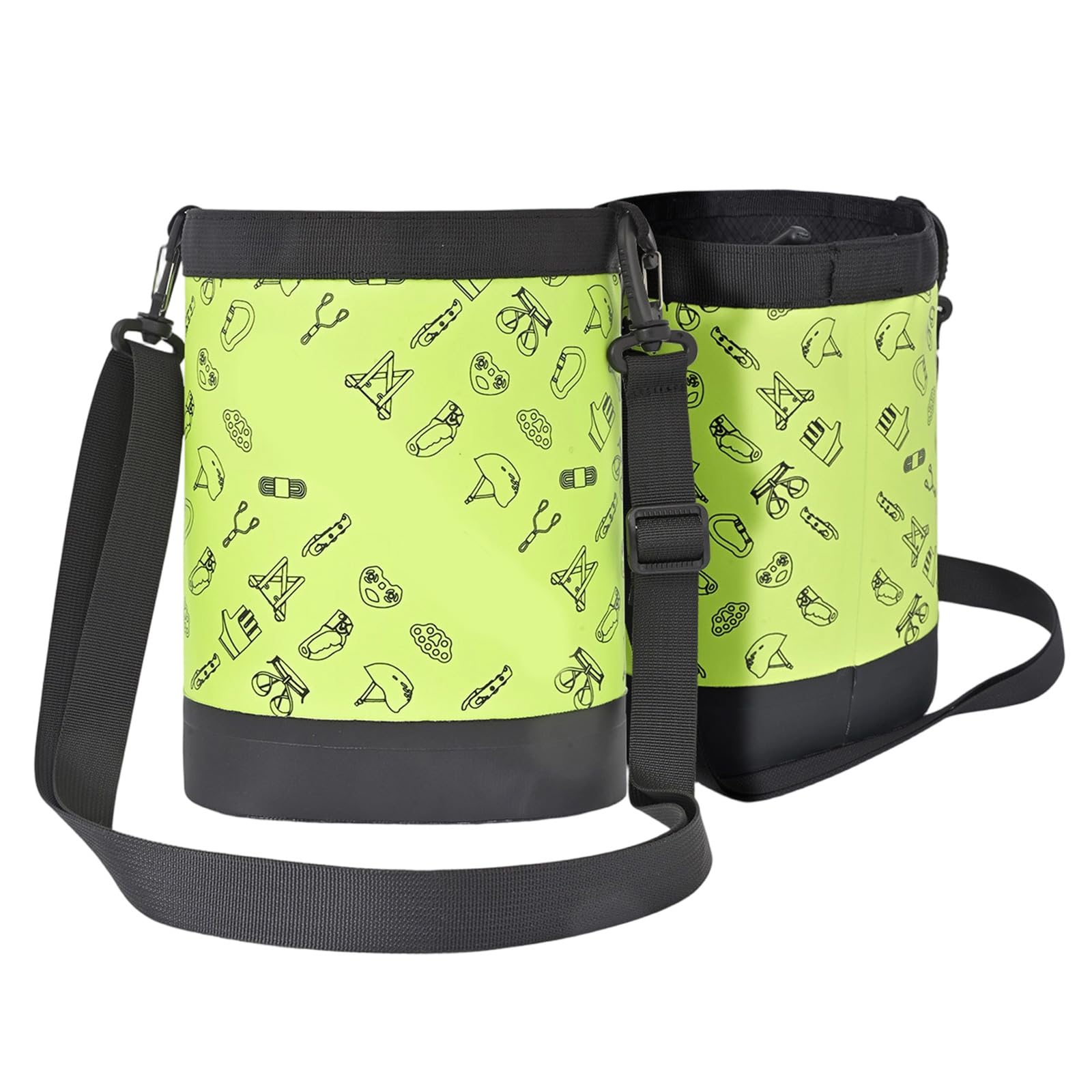 Baumpflegeseil Aufbewahrungstasche Baumklettern Felsseil Taschen Große Kapazität Kletterausrüstung Tasche für hohe Höhen Arbeiten Große Kapazität für Baum- und Felsaufstiege