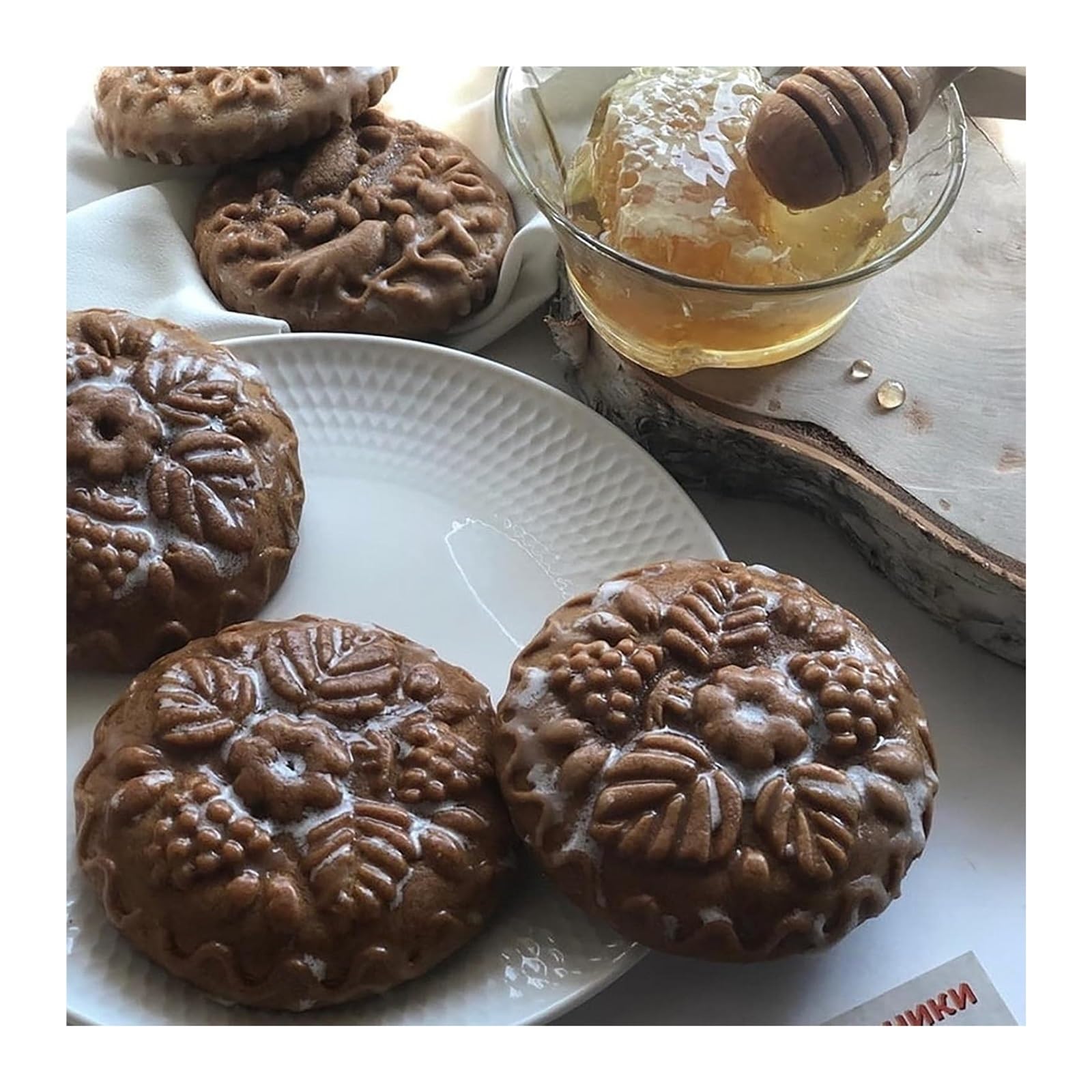 Molde para galletas, Moldes, molde tallado, sello en forma de corazón, estampado relieve, cortadores galletas