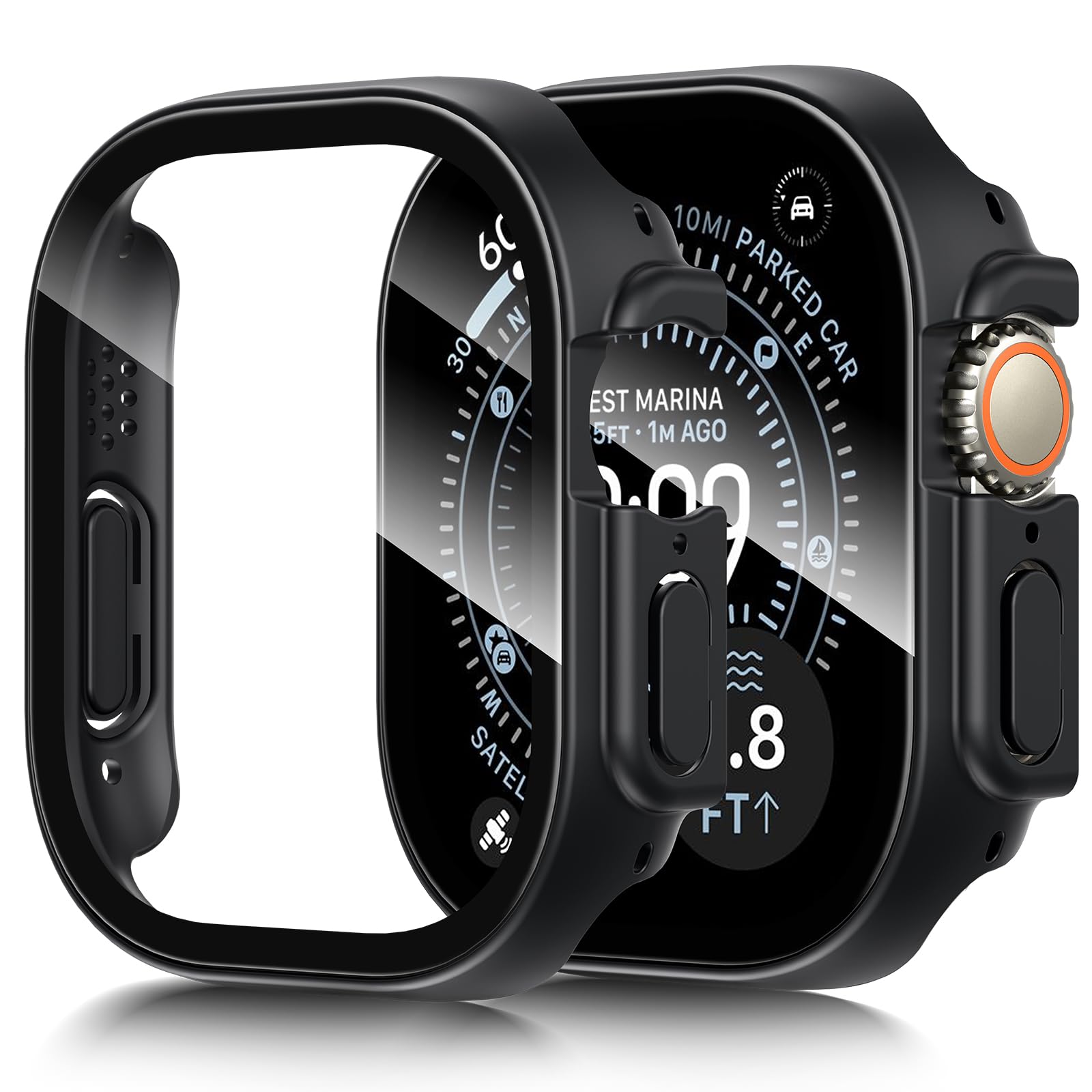 LK Case for Apple Watch Ultra 3/Ultra 2/Ultra 49mm with Screen Protector