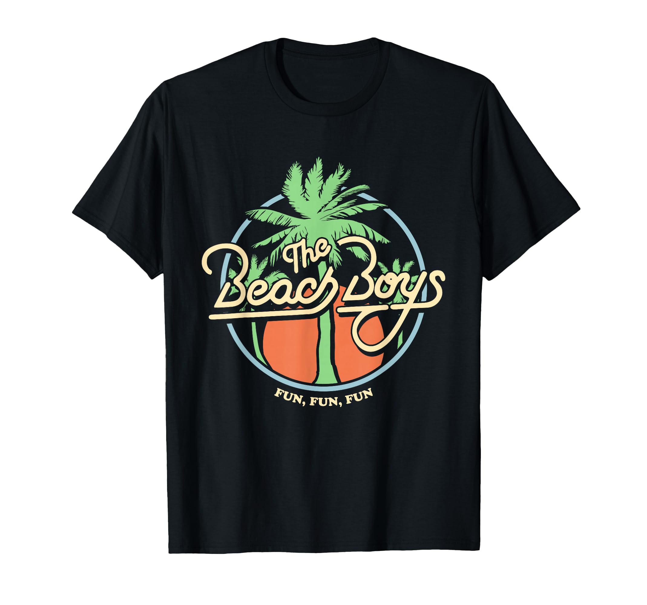 Beach Boys Fun Fun Fun Palm Tree T-Shirt Small