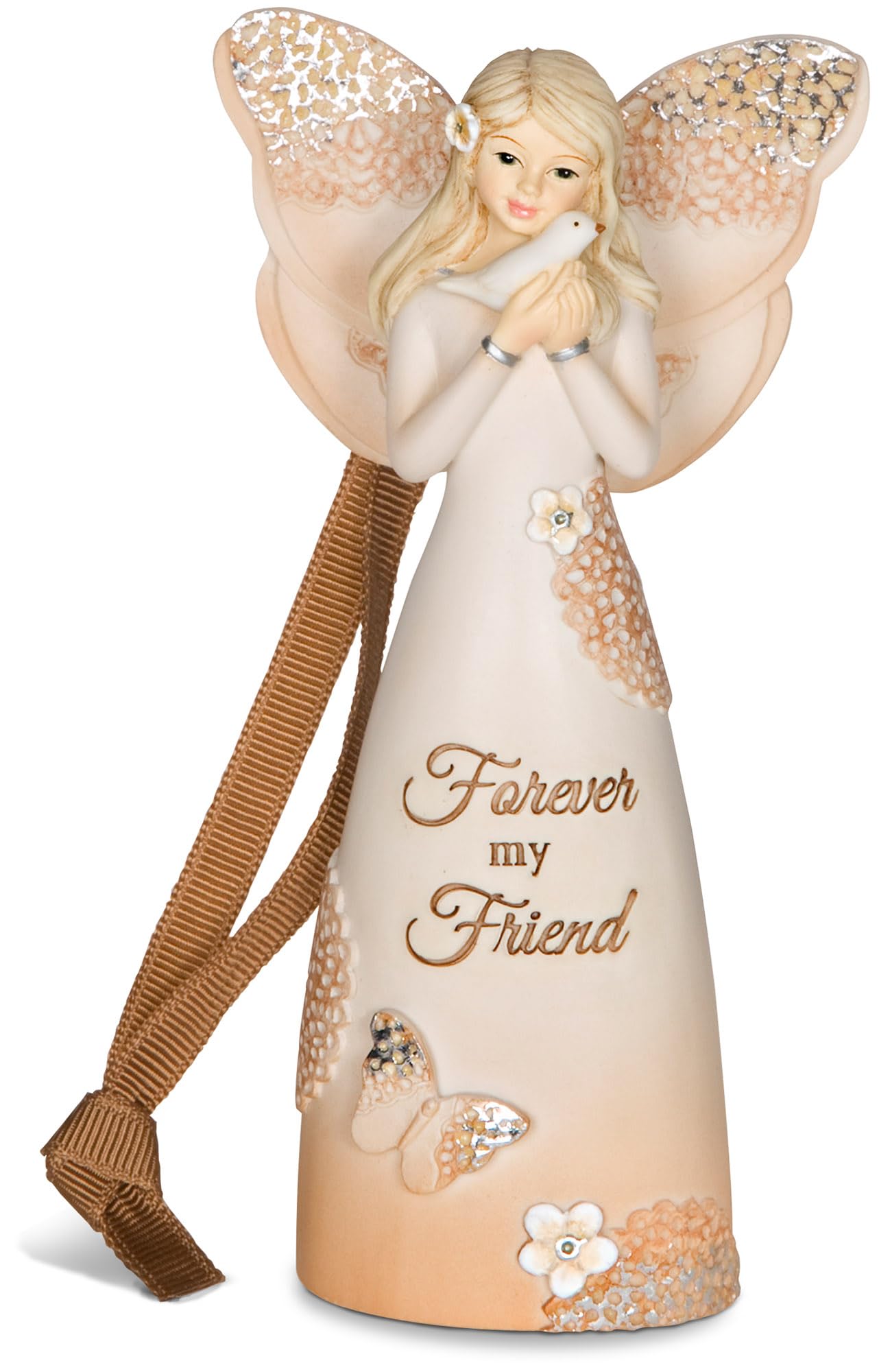 Pavilion Gift Company 19080 Forever Friend melek figürü/Ornament, 4 – 1/2 inç