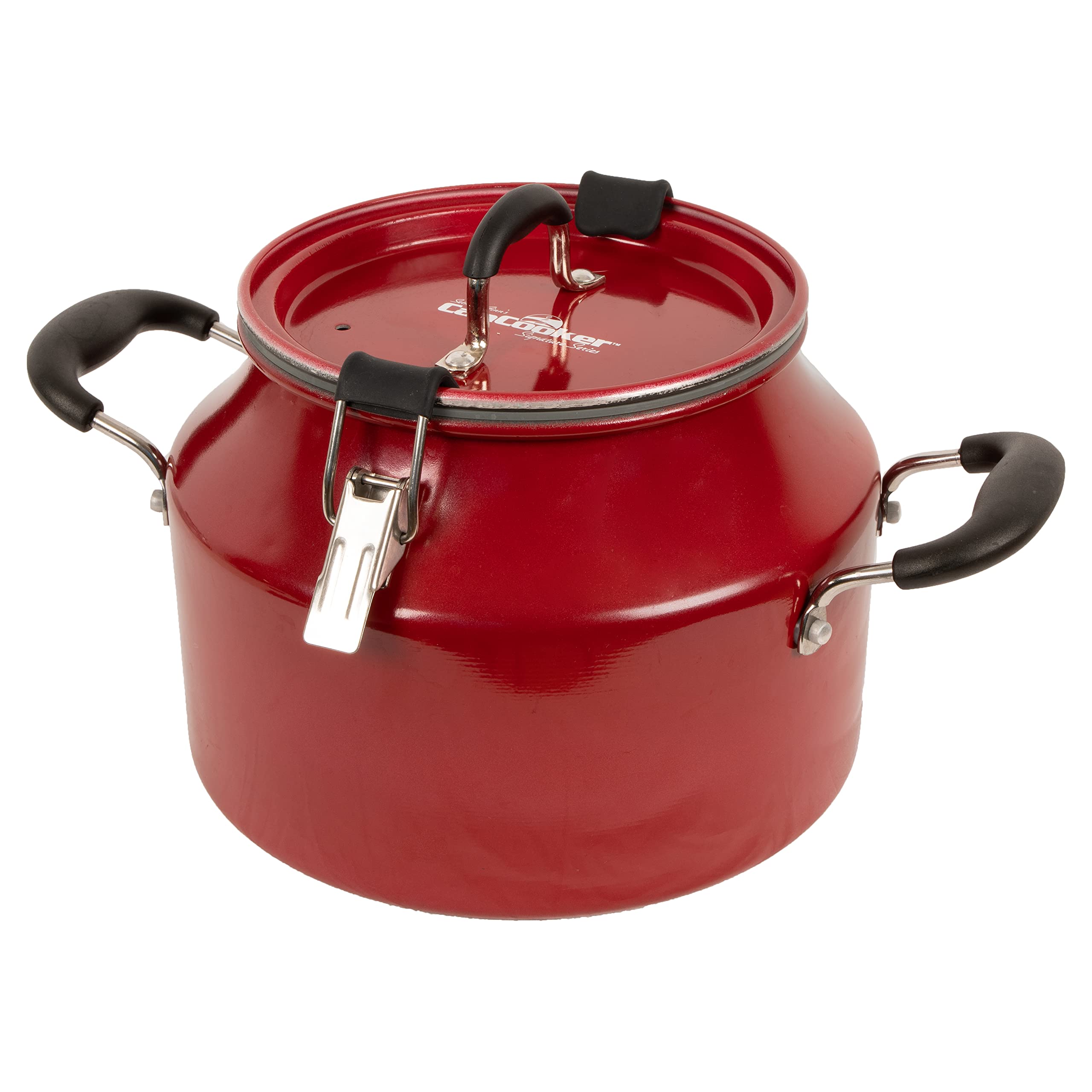 CanCooker Signature Series | 2 Gallon Convection Steam Cooker for Home and Camping | Cherry Red (SG2RD1073)