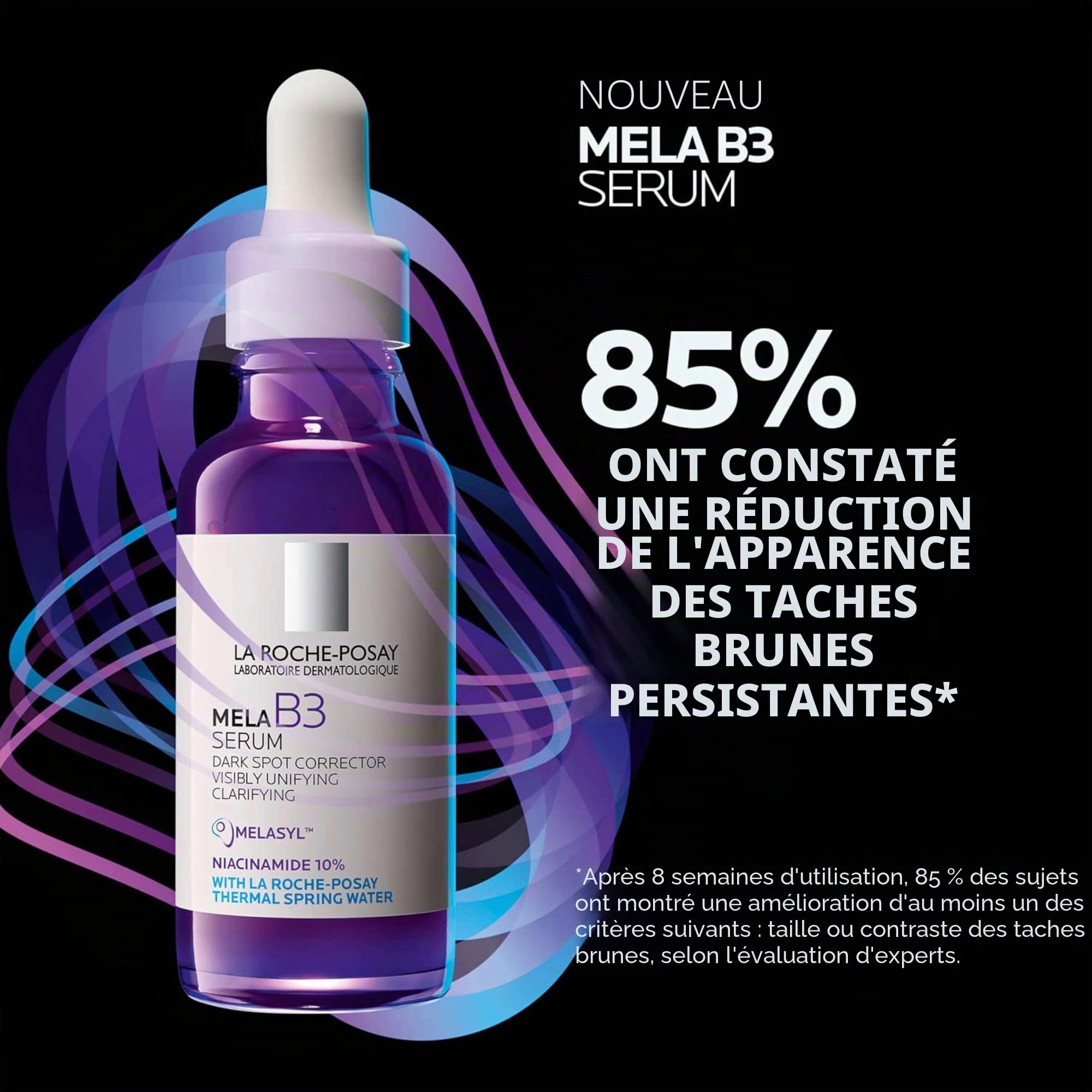 La Roche-Posay Mela B3 Sérum Taches Pigmentaires 2 Semaines Anti-Retour avec Melasyl et Niacinamide 50 ml