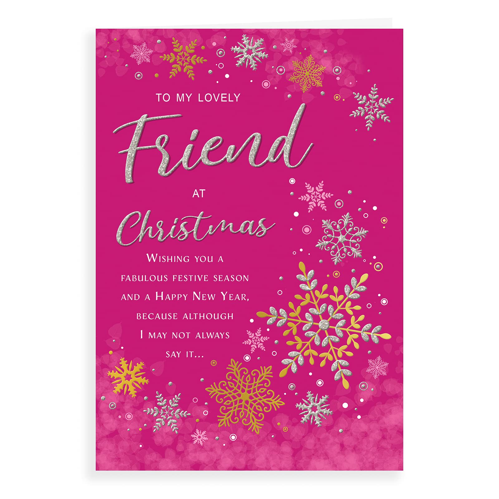 Regal Publishing Classic Christmas Card Friend - 9 x 6 inches