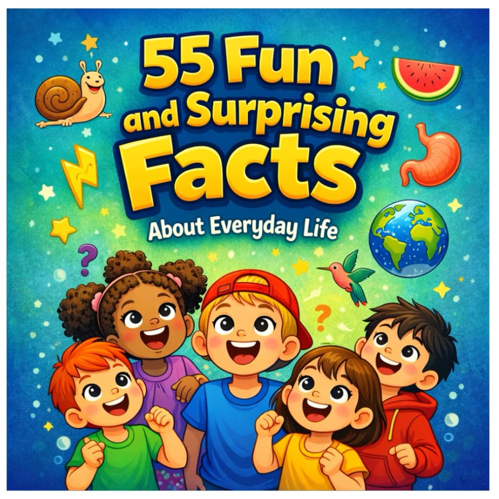 55 Fun and Surprising Facts About Everyday Life: Amazing Secrets About the World Around You for Curious Kids